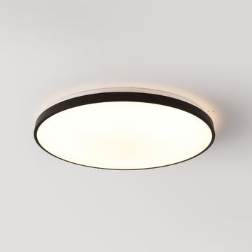 Astrid 21.25" Modern Minimalist Iron Circle Integrated LED Flush Mount - JONATHAN Y